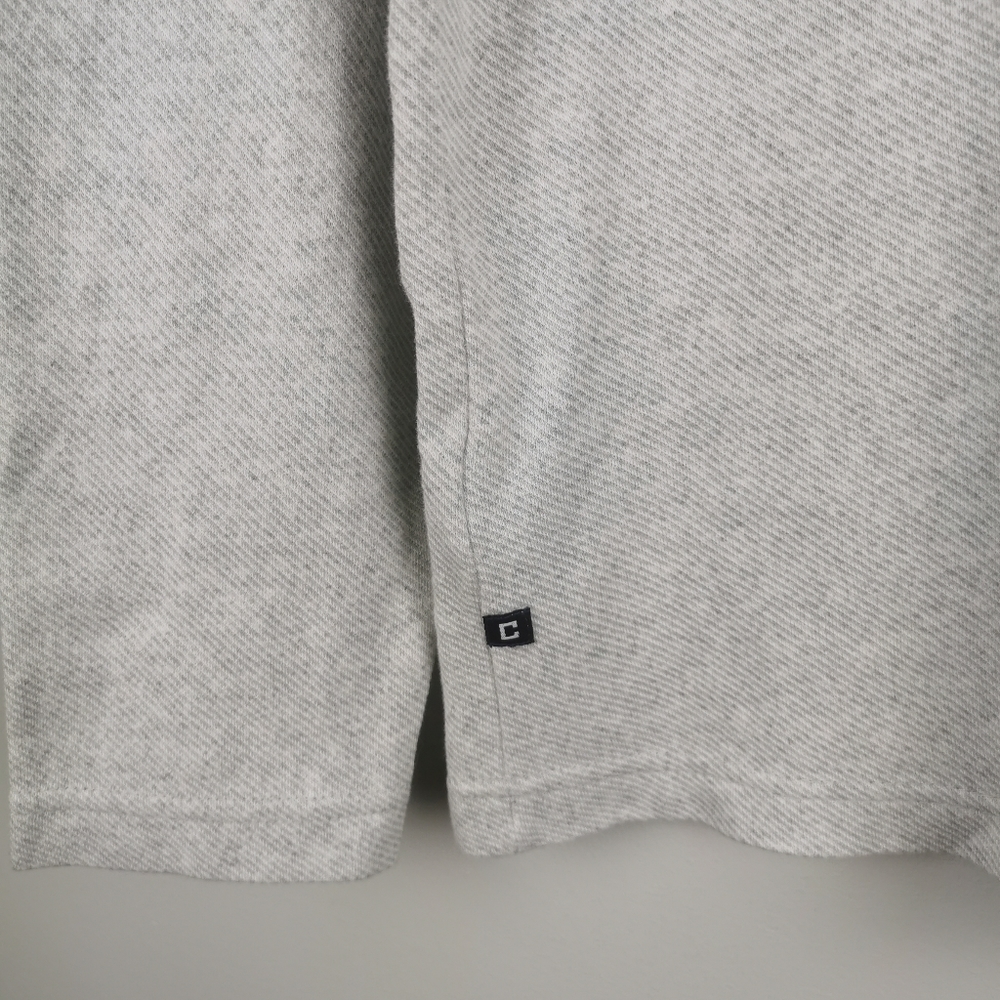Chaps Lightweight Sweatshirt Zip Neck Cotton - Picture 7 of 10